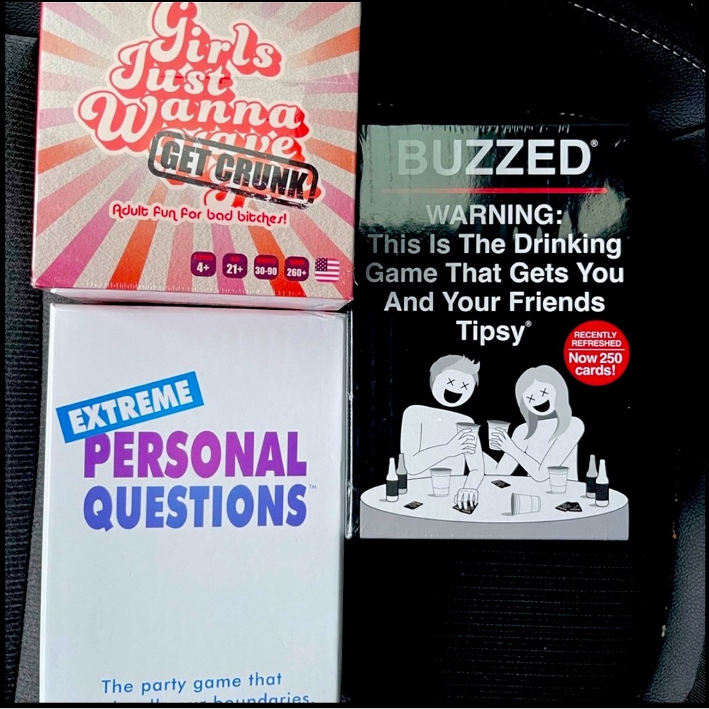 4 card game lot! (New)